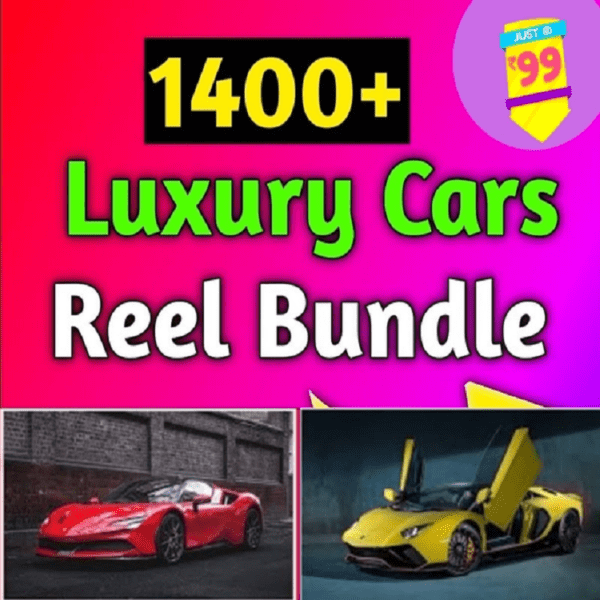 Top 1400+ Tranding 1400+ Luxury Cars Reel Bundle